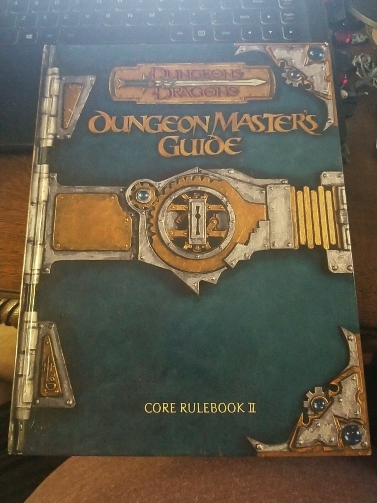 Dungeons and Dragons Dungeon Masters Guide 3.0 2000 D20