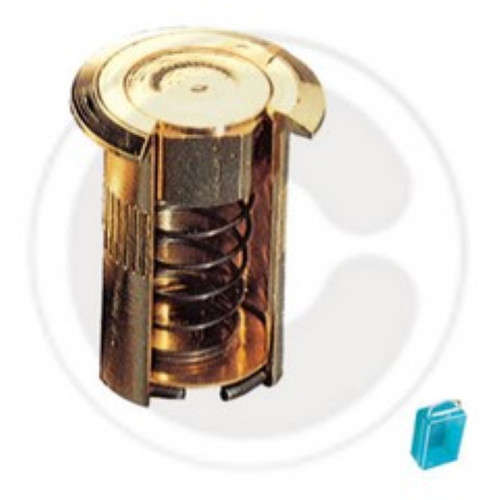 brass spring cockpit Ø 14 mm dustproof window door