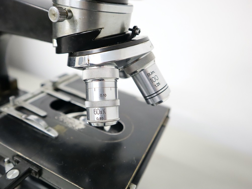 VINTAGE CZECH MEOPTA BINOCULAR MICROSCOPE