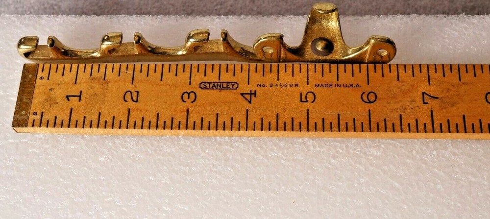 Vintage Slaymaker Ventilock Window Latch Lock Solid Brass Top Catch ONLY