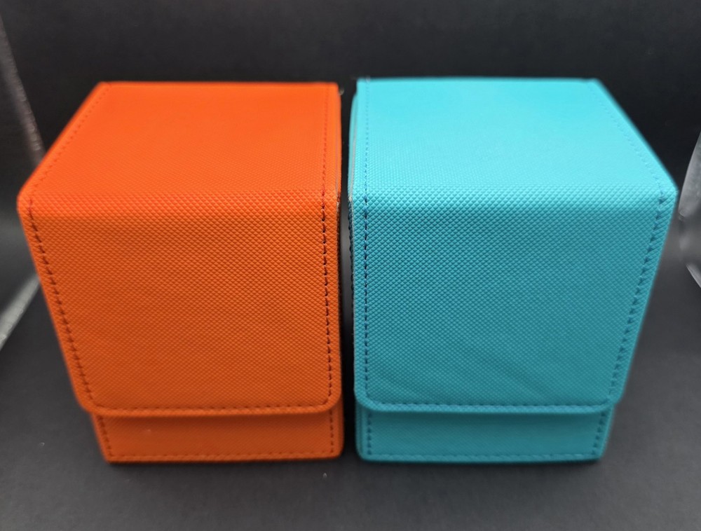 Magnetic Fabric Stitched Deck Boxes