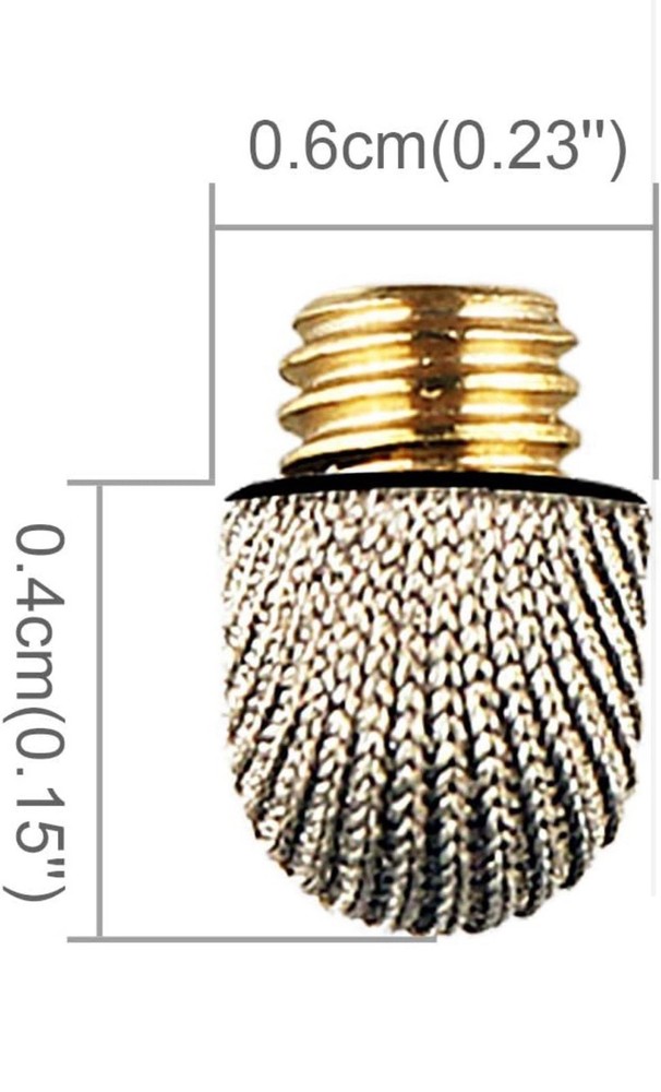 Fiber Tips, Pack of 10 Stylus Replaceable Mesh Tips with Nanofiber/Microfiber...