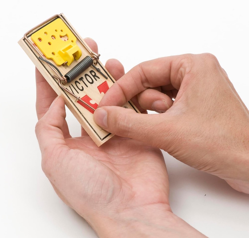 VICTOR Easy Set Mouse Trap - 2Pk