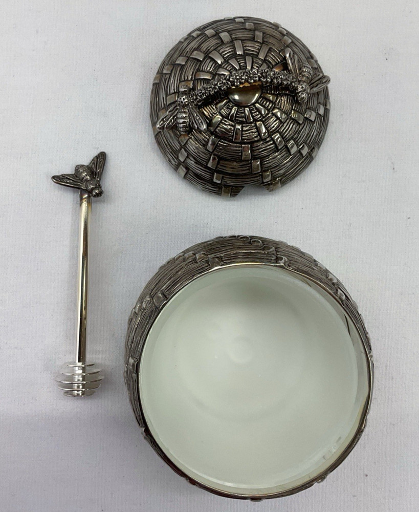 Godinger Silver Honey Pot