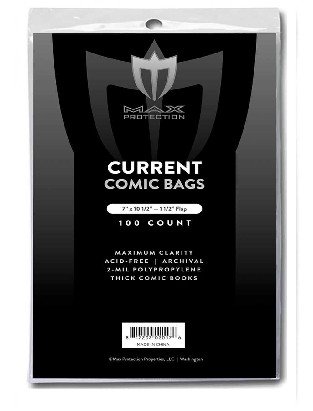 3000 MAX PRO THICK CURRENT MODERN COMIC BOOK ARCHIVAL POLY BAGS 7 X 10 1/2