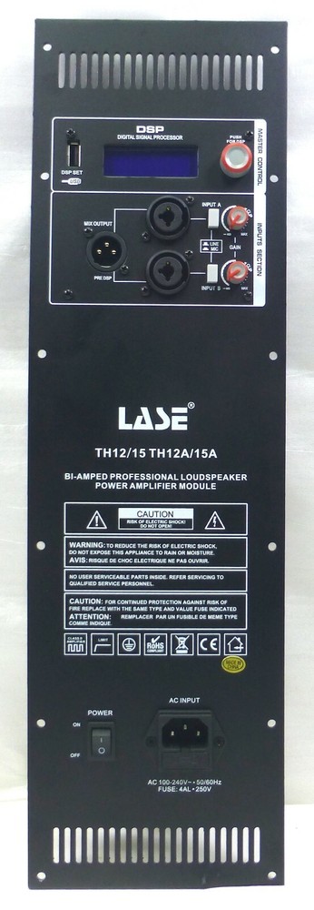 Replacement Power Amplifier Module for Mackie THUMP TH12/15 & TH12A/15A w/ DSP