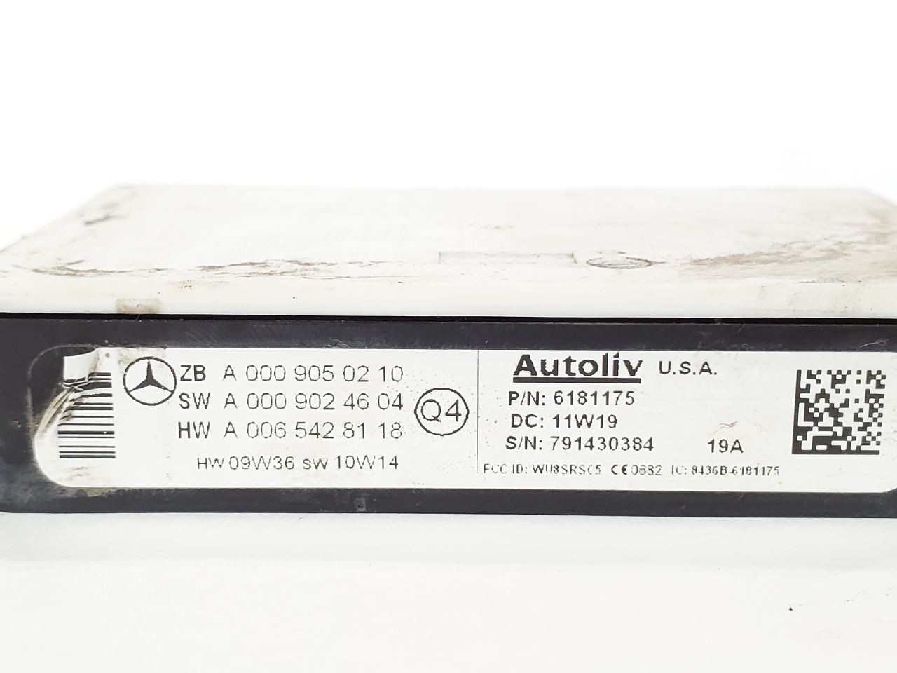 2012 Mercedes CLS550 OEM Blind Spot Radar Left or Right A0009050210