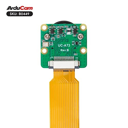 for Raspberry Pi Camera 16MP IMX519 Camera Module with 120°(D) Wide Angle M12