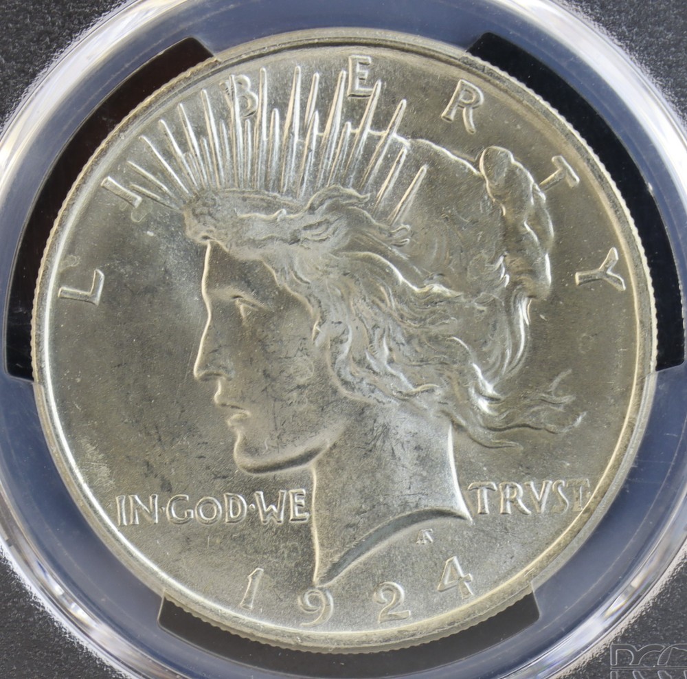 1924 Peace Dollar PCGS MS65