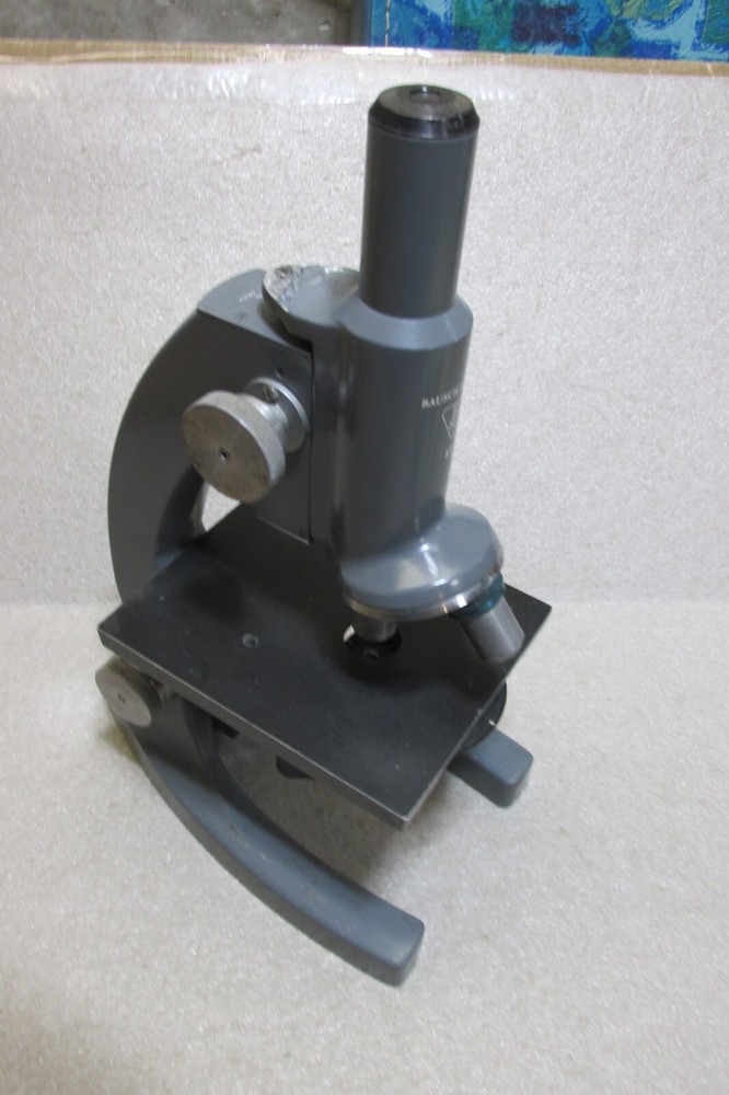 VINTAGE BAUSCH & LOMB S.T. MICROSCOPE