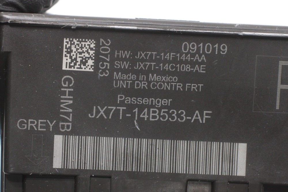 2020-2021 FORD EXPLORER FRONT RIGHT SIDE DOOR COMPUTER CONTROL MODULE UNIT OEM