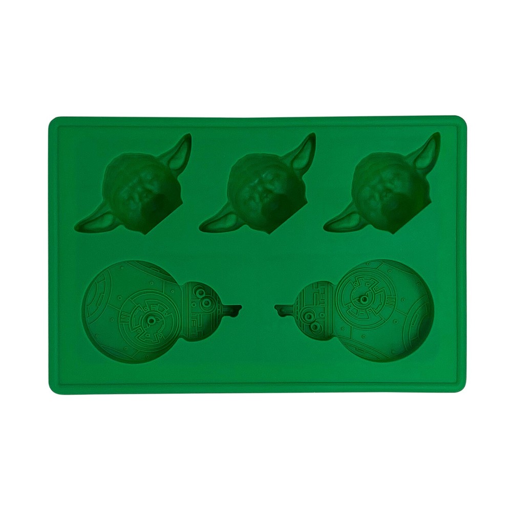 Star Wars Silicone Ice Mold - Yoda and BB8