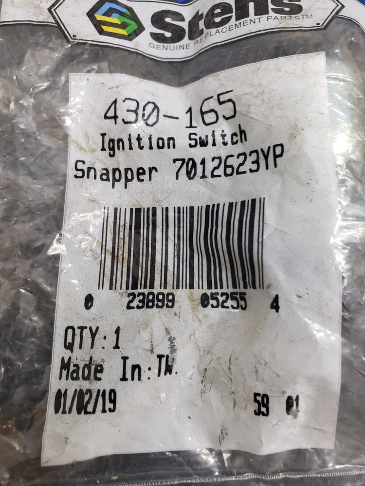 STENS 430165 Starter Switch SNAPPER 7012623YP