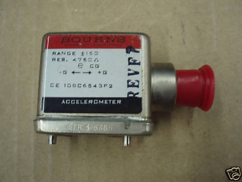 ACCELEROMETER RANGE +/-15G POTENTIOMETER TYPE