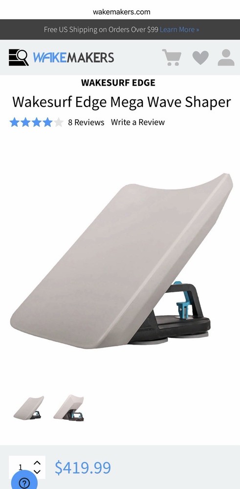 Liquid Force Wakesurf Edge Mega Wave Shaper