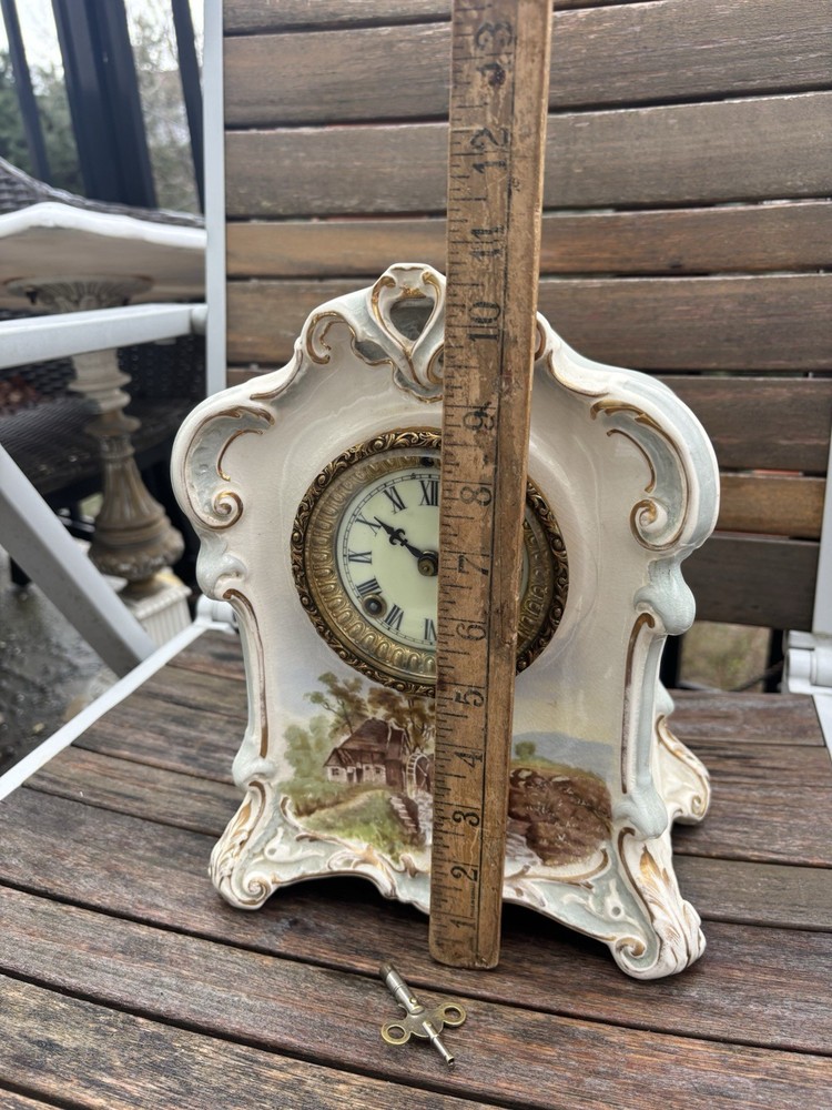 Royal Bonn Mantel Clock