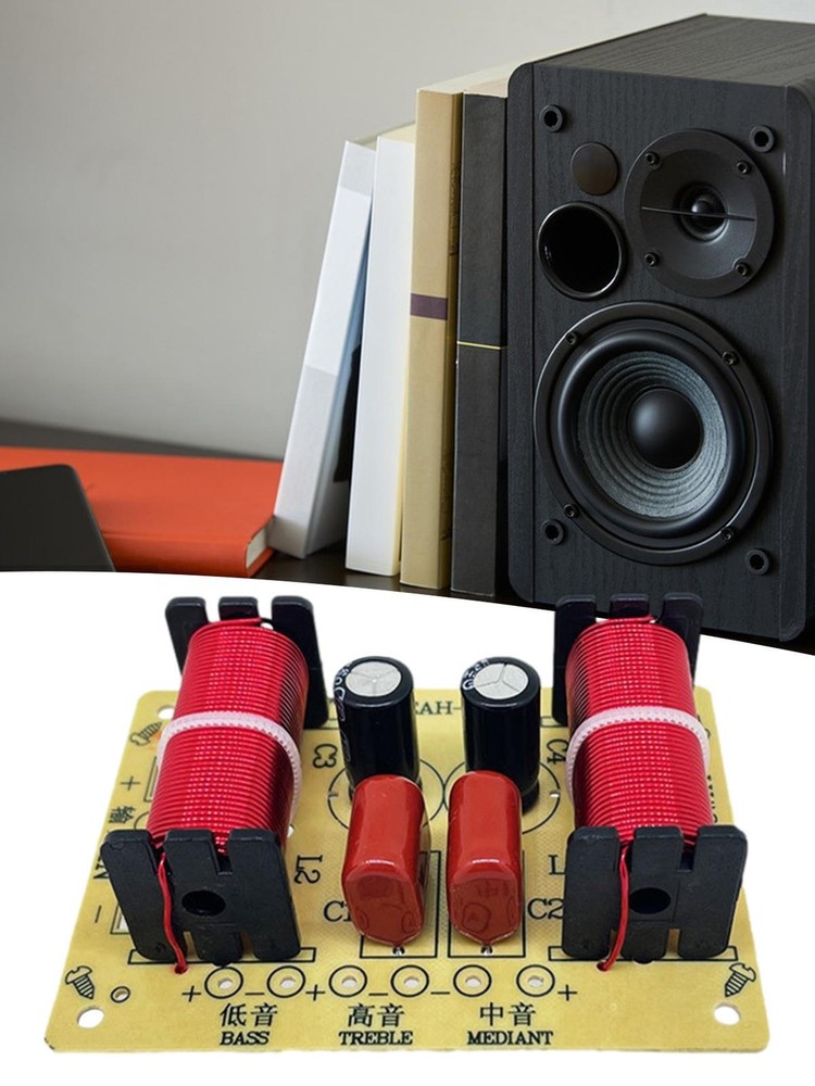 3 Way Speaker Audio Frequency Divider 150W Hi-Fi Crossover Filter Module Board