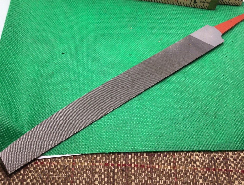 8” Knife edge Hand File, 2nd Cut, Simonds