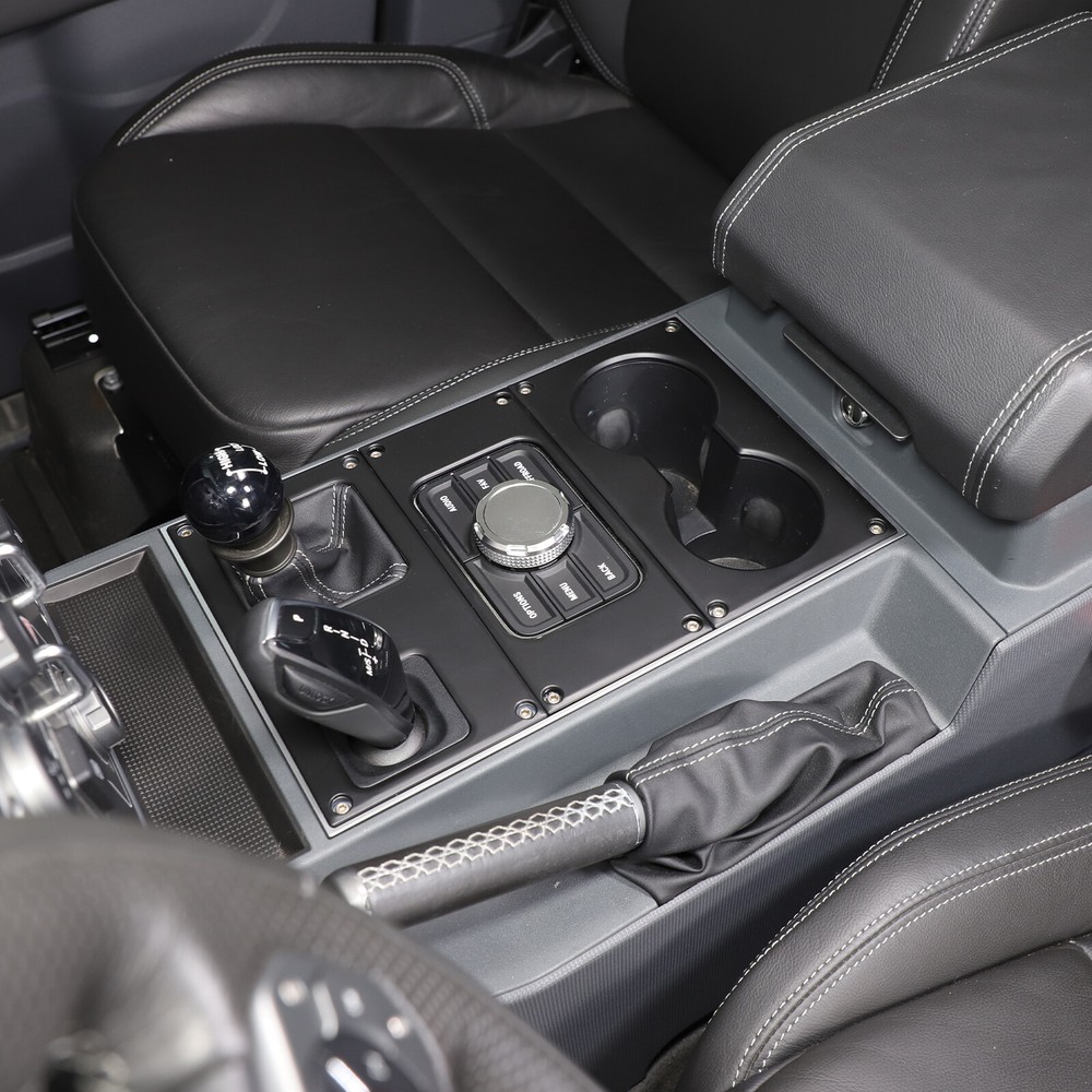 ABS Matte Black Central Control Gear Shift Panel Cover For Ineos Grenadier 2020+