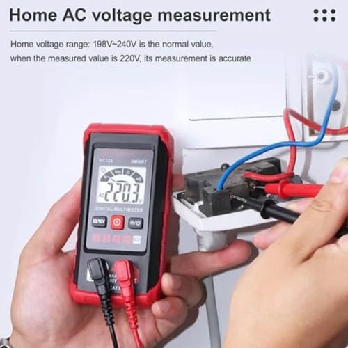 Ht Automatic Digital Multimeter,Tm-510 4000 Counts Smart Digital 1 PCS