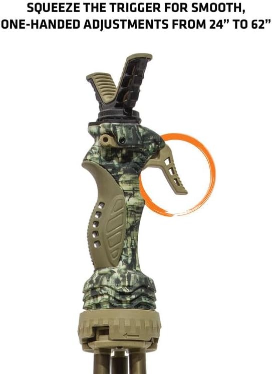 Adjustable Hunting Trigger Stick Gen3 - Durable Lightweight Shooting Support