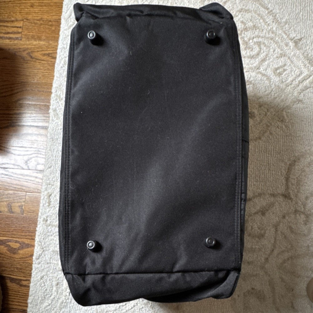 Fordham Alumni Black Medium Grip Gym Bag Polyester 3 Pockets Adjustable Strap
