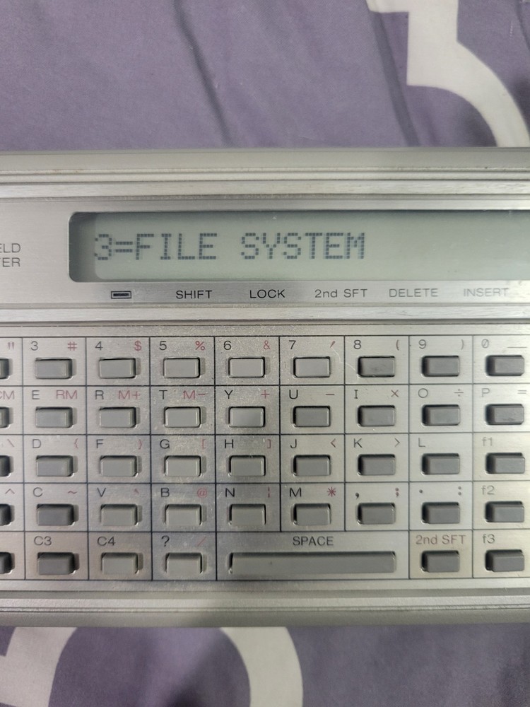 Panasonic HHC RL-H1400 Handheld Computer With Modules Printer Tested Working