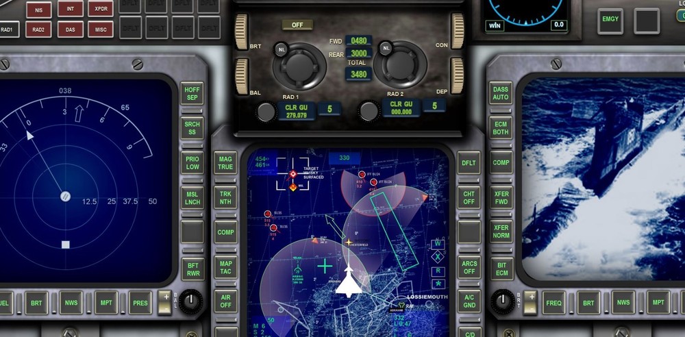 TYPHOON COCKPIT instrument panel CDkit