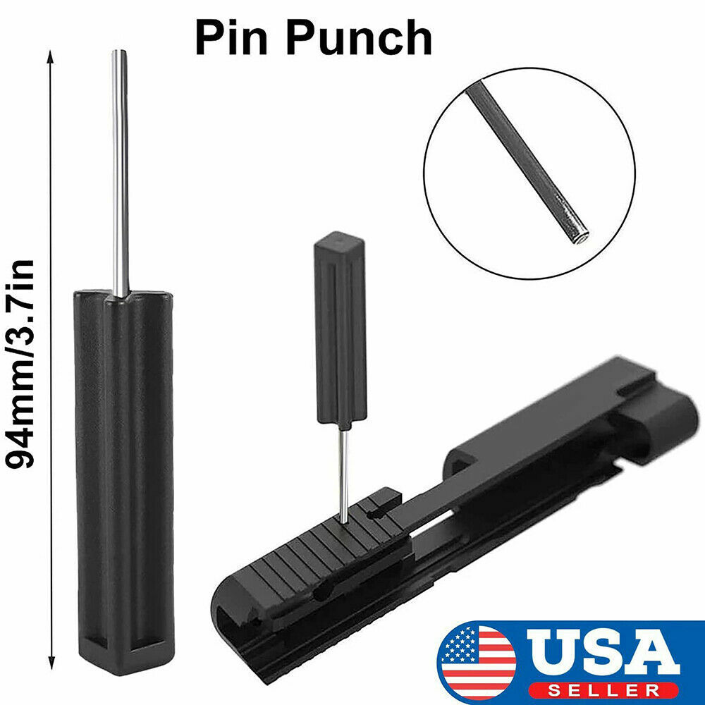 Glock Tool Kit Front Sight Tool Magazine Disassembly Tool Pin Punch 19 17 26 43