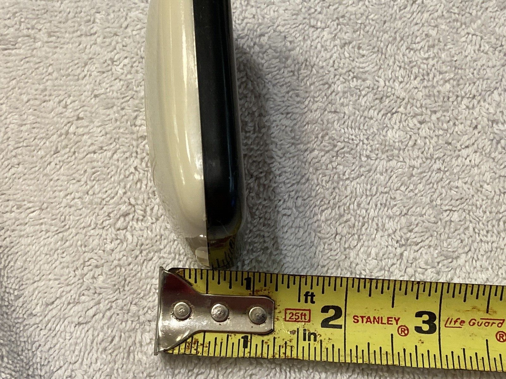 VINTAGE RONSON FLO-LINE CHROME LIGHTER BAKELITE CASE AND BOX NO LIGHTER