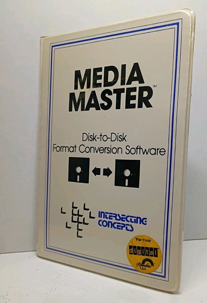 SEALED Media Master Disk Conversion IBM PC CP/M 5.25” Intersecting Concepts