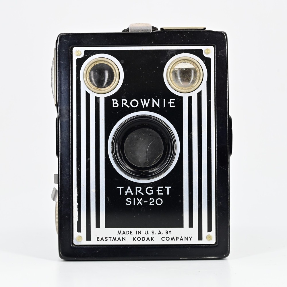 Kodak Brownie Junior + Brownie Target Six-20 620 Box Camera lot of 5 Art Deco