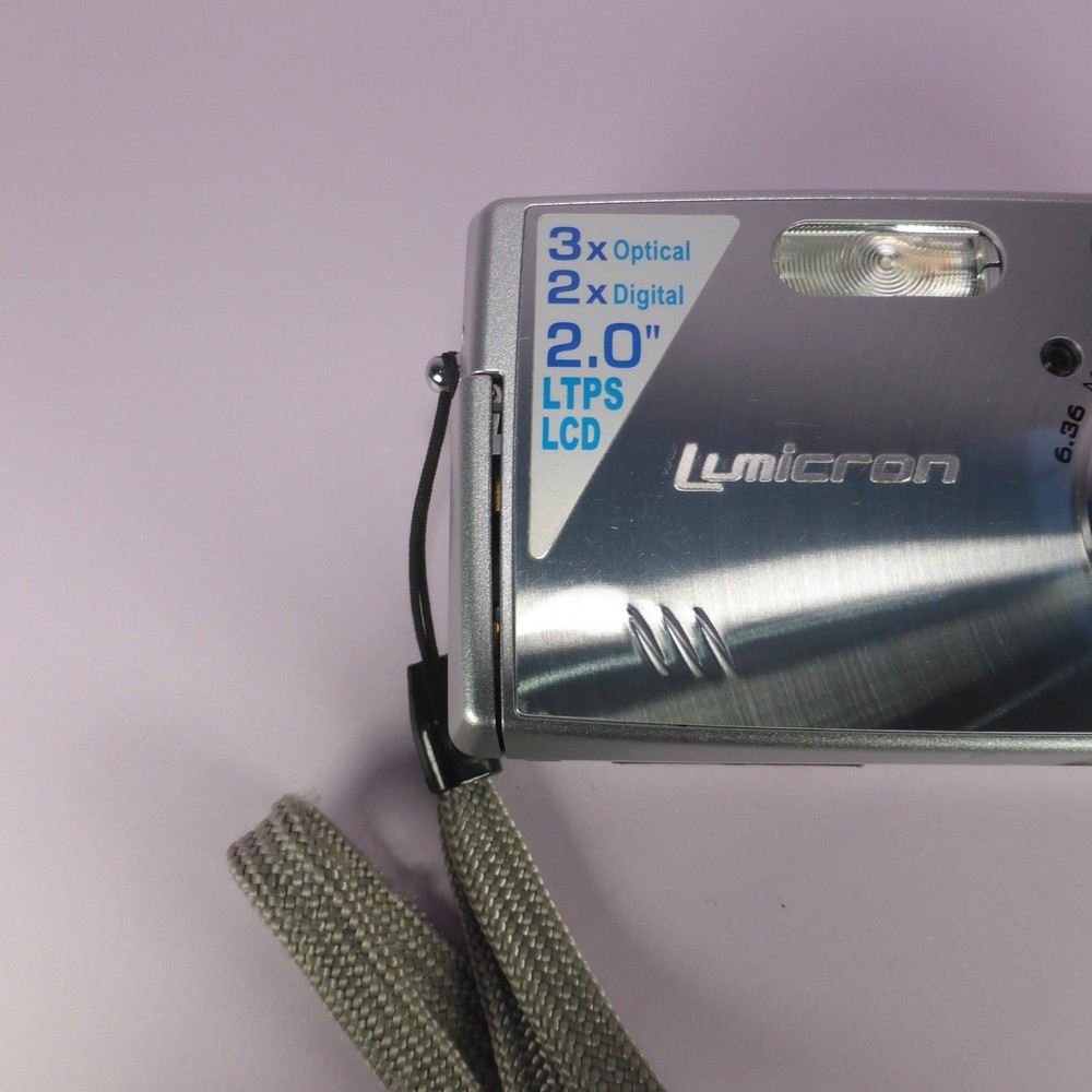Lumicron Digital Camera LDC-618z3 6.3MP Silver Tested