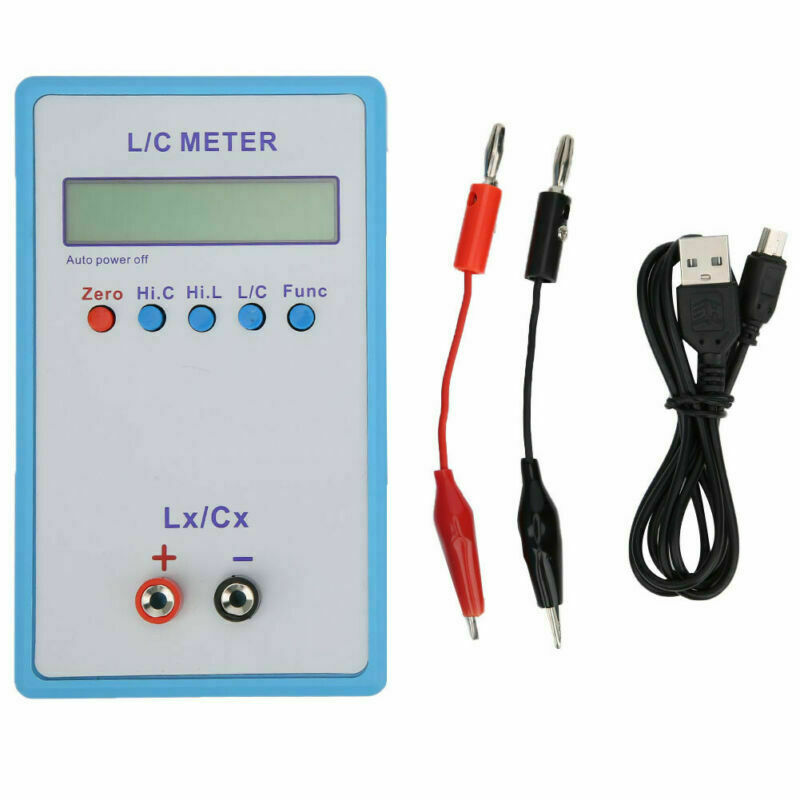 LC200A Handheld L/C Meter Inductance Capacitance Tester Meter Digital Multimeter