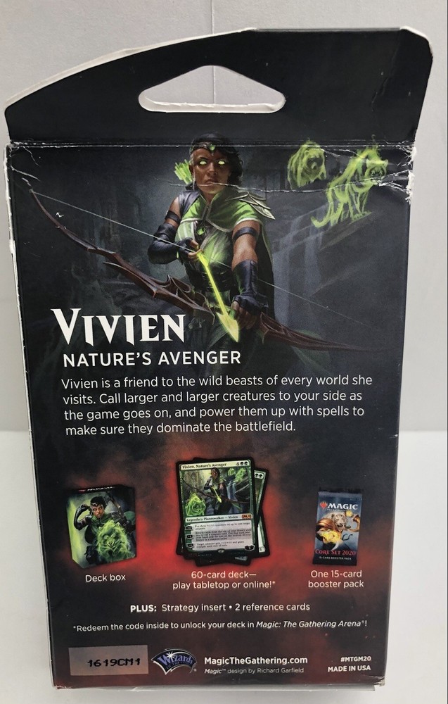 Magic The Gathering Vivien Planeswalker Deck