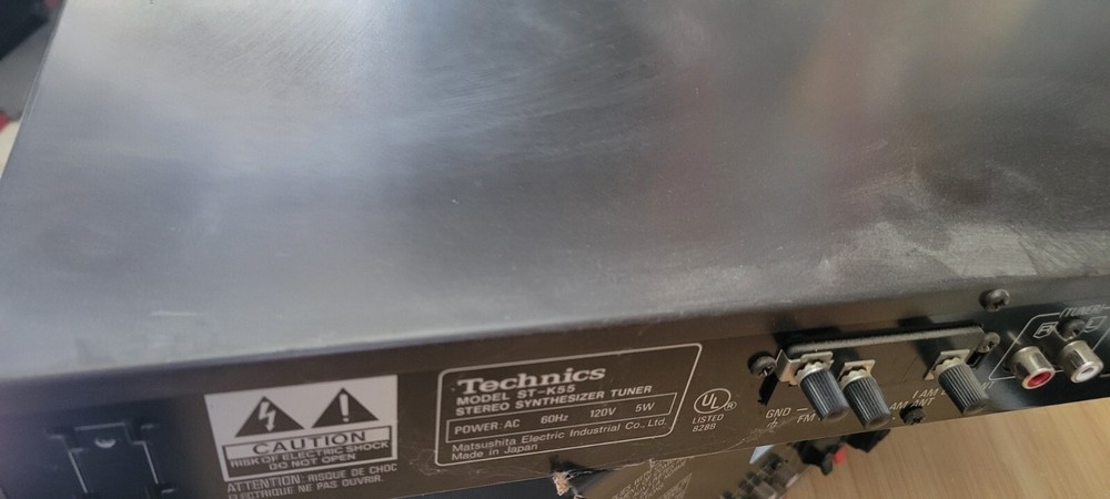Technics Model ST-K55 Stereo Digital Synthesizer Tuner