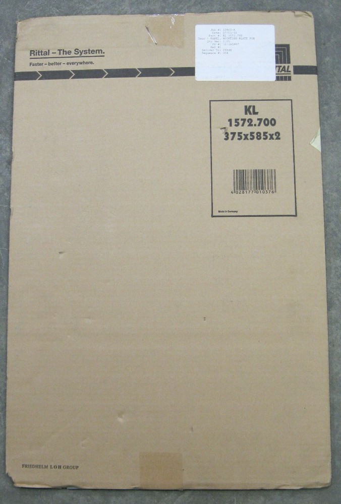 Rittal KL 1572.700 Mounting Plate