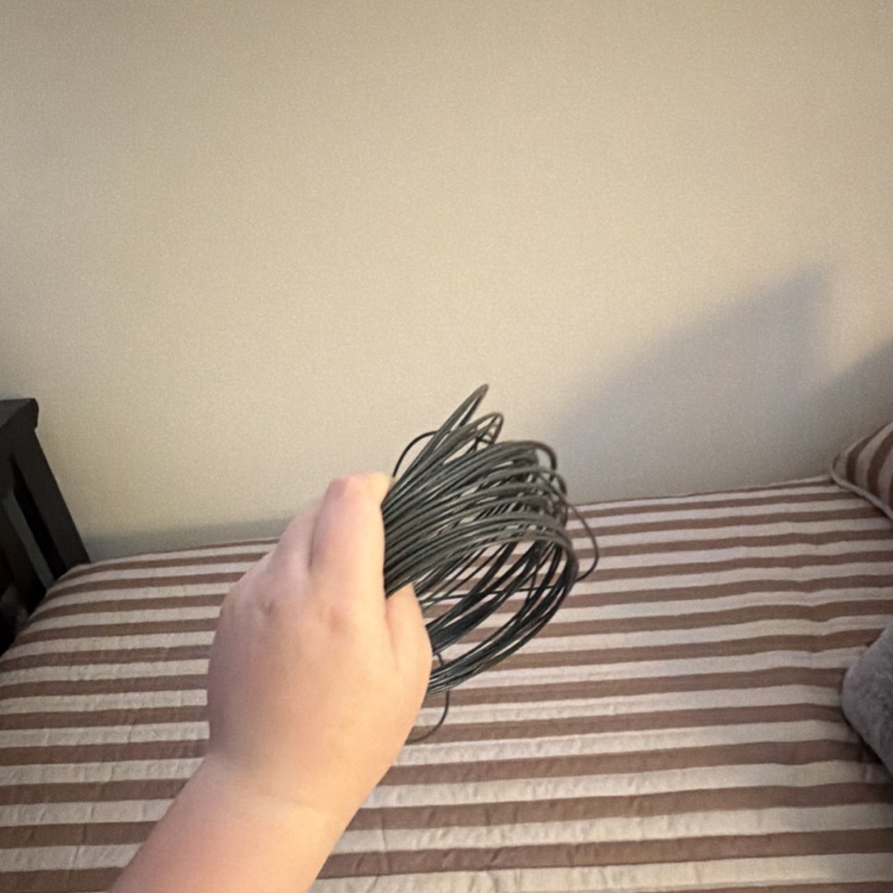 1.75 mm Makerbot Grey 3D printer Filament Unspooled