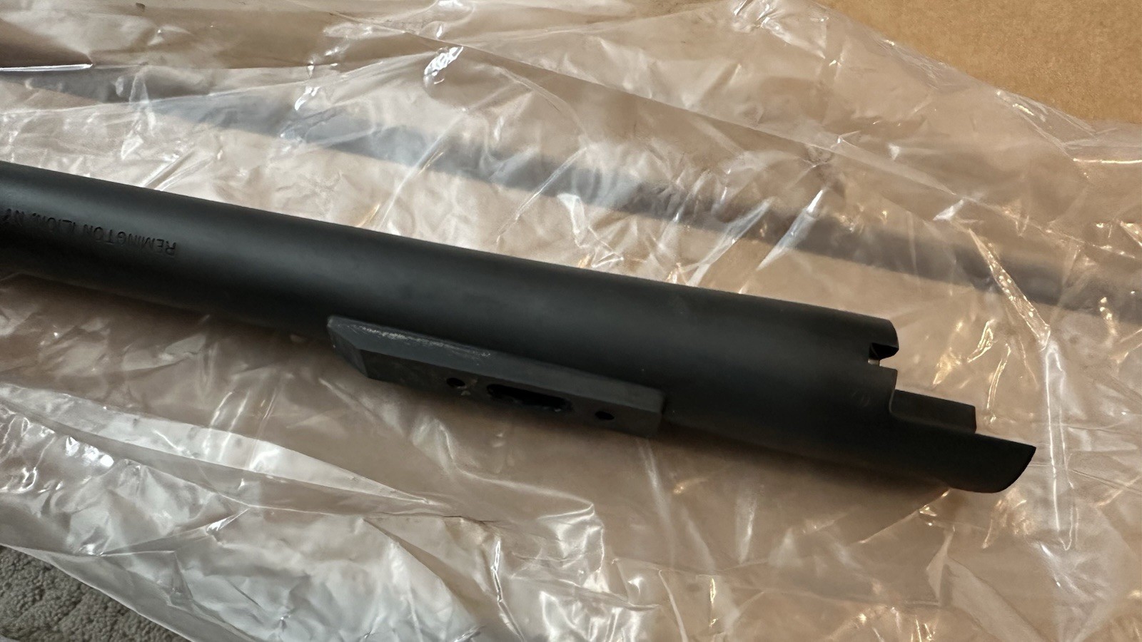 Remington 870 Express rifled slug barrel 12 ga 23" with cantilever mount base