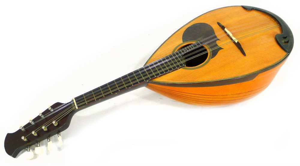 Japan Suzuki M20 Bowlback Solid Spruce Maple Mandolin OJMN189