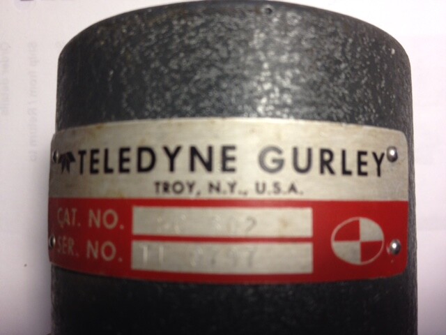ENCODER TELEDYNE GURLEY, Cat. No. SC 602, Serial No. TT 0797