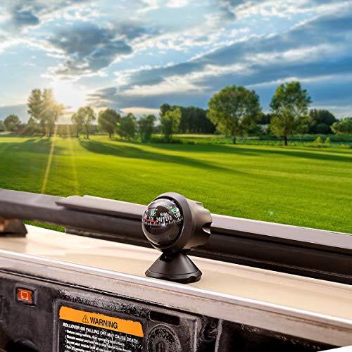Golf Cart Compass Dash Mount Adjustable Navigation Direction Pointing Guide