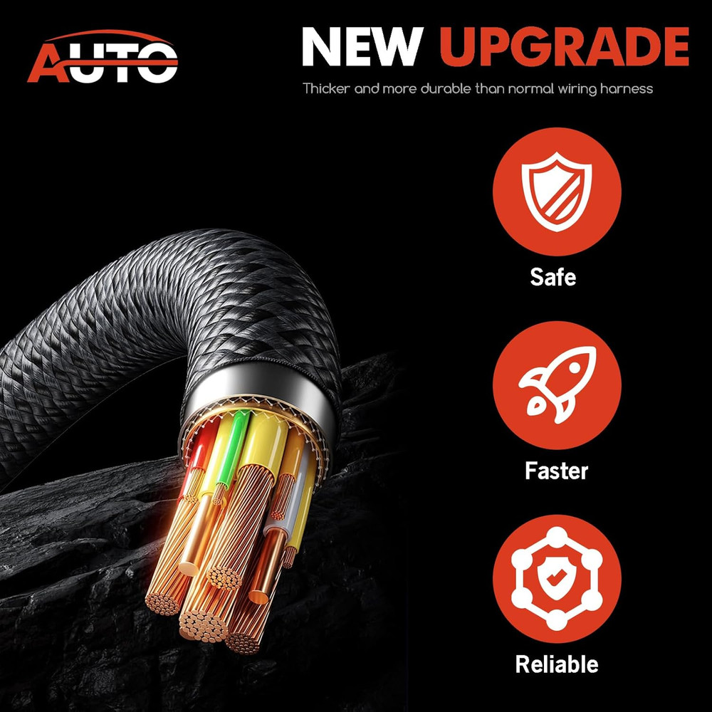 Gen 3 LS Knock Sensor Extension Relocation Harness 41 Compatible with LS1 LS6