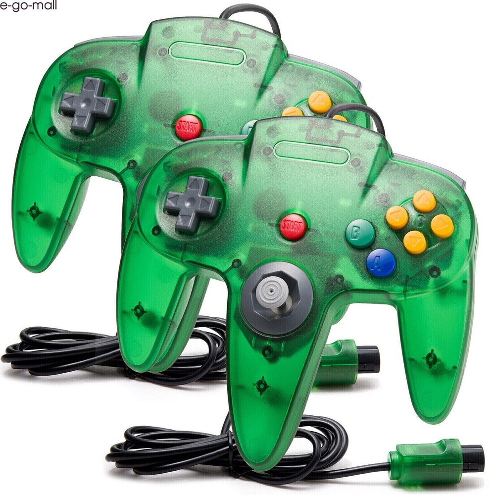 Wired N64 Gamepad Classic Controller Joystick for Nintendo 64 N64 System Console