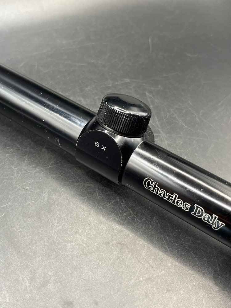 Charles Daly Scope, 6x Magnification, Wide View, Duplex