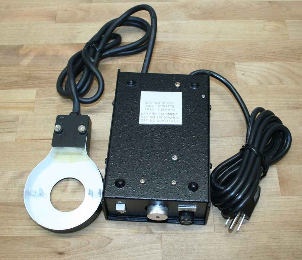 Microscope Illuminator Japan Model 313617 115VAC Missing Lamp
