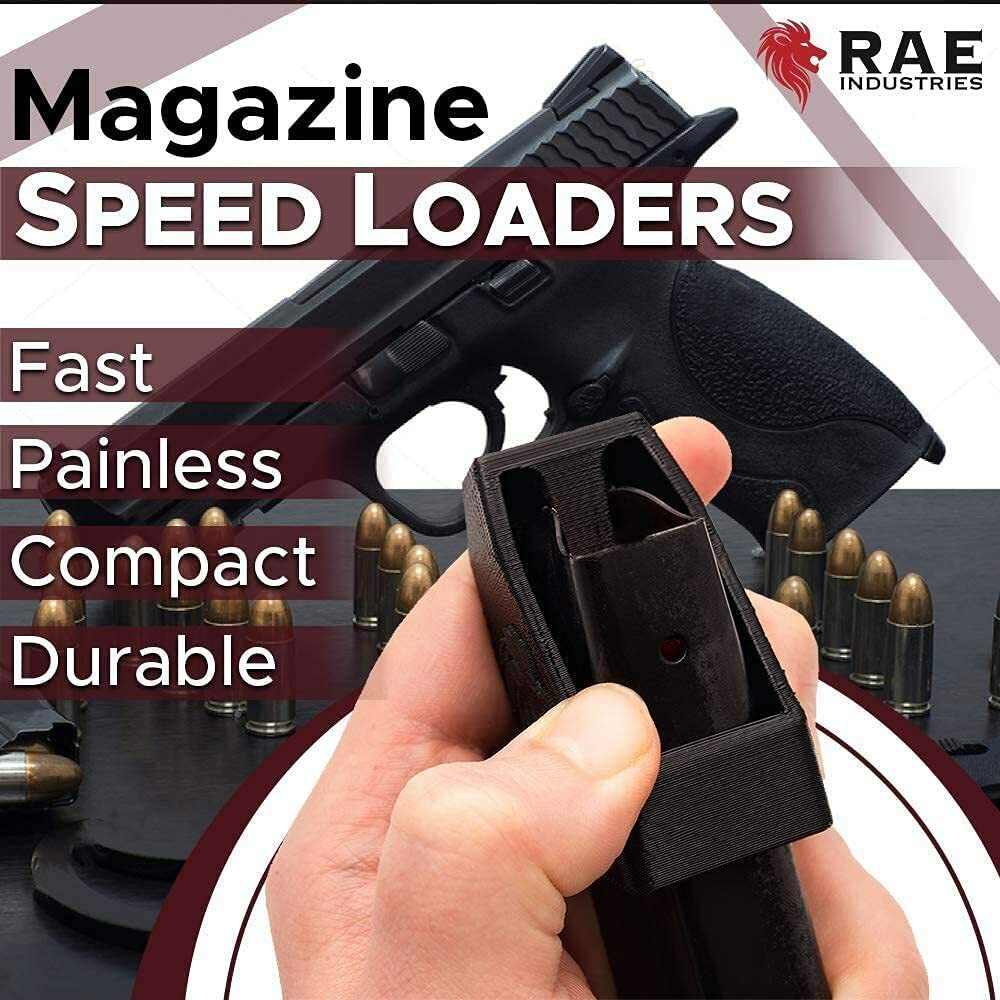 RAEIND Quick Speed Loader For Springfield XD-E 45 ACP Mag Made In USA