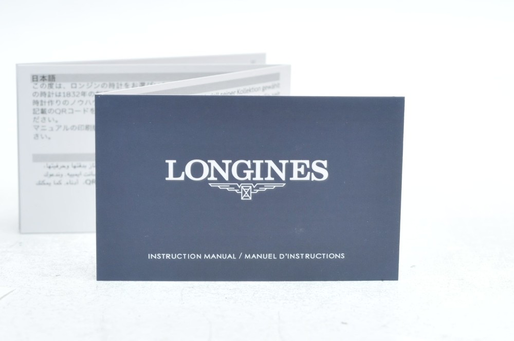 Longines Mini Instruction Booklet Manual Multilanguage