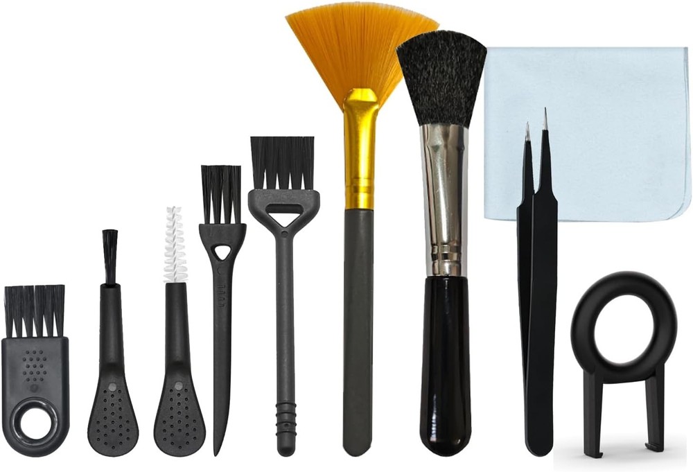 Computer Keyboard Cleaning Brush, Anti Static Nylon Electronics  - Set of 10