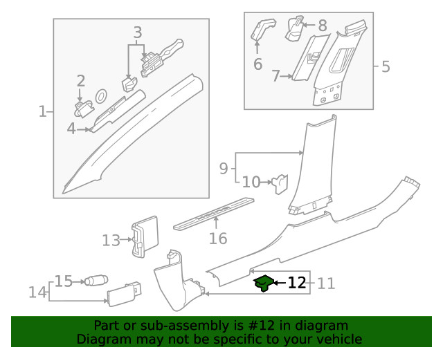 Genuine GM Multi-Purpose Retainer 11612125